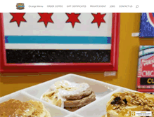 Tablet Screenshot of orangerestaurantchicago.com